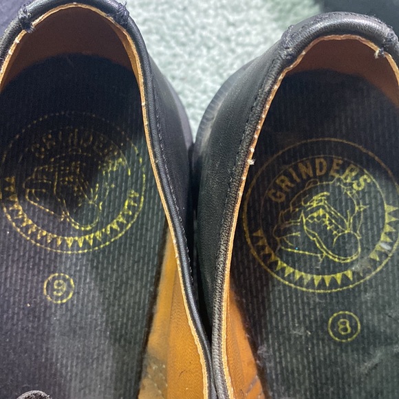 Grinders Made in England doc Marten style lug sole Shoes Mismatched sizes - Picture 8 of 8